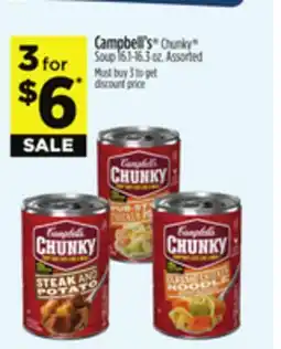 Dollar General Campbell's Chunky Soup offer