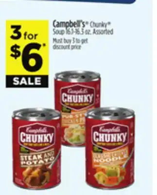 Dollar General Campbell's Chunky Soup offer