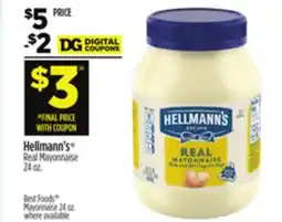 Dollar General Hellmann's Real Mayonnaise offer