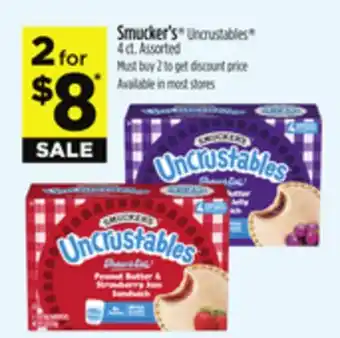 Dollar General Smucker's Uncrustables offer