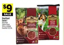 Dollar General Heartland Farms Dog Food Savory Gravy or Grilled Favorites offer