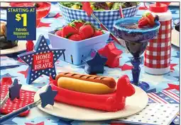 Dollar General Patriotic Housewares offer