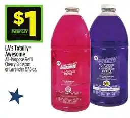 Dollar General LA's Totally Awesome All-Purpose Refill Cherry Blossom or Lavender offer