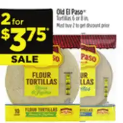 Dollar General Old El Paso Tortillas offer
