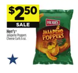 Dollar General Herr's Jalapeño Poppers Cheese Curls offer