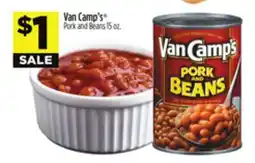 Dollar General Van Camp's Pork and Beans offer