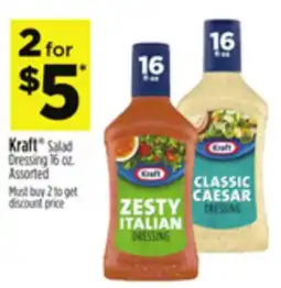Dollar General Kraft Salad Dressing offer