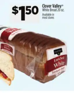 Dollar General Clover Valley White Bread offer