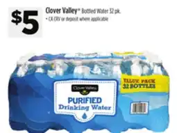 Dollar General Clover Valley Bottled Water offer