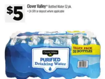 Dollar General Clover Valley Bottled Water offer