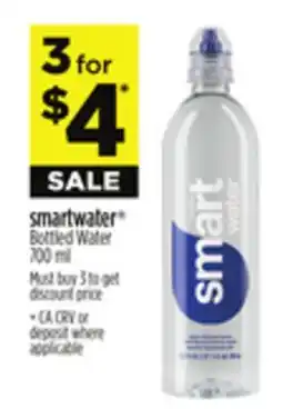 Dollar General smartwater Bottled Water offer