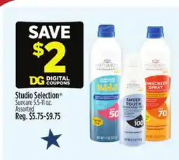 Dollar General Studio Selection Suncare offer