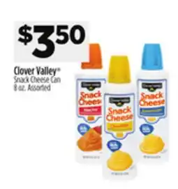 Dollar General Clover Valley Snack Cheese Can offer
