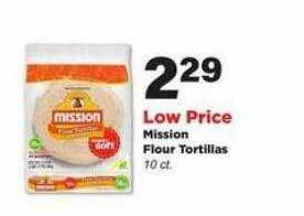 Stater Bros Mission Flour Tortillas offer
