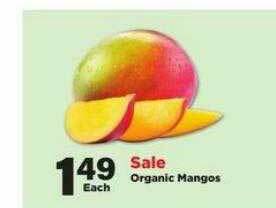 Stater Bros Organic Mangos offer