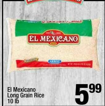 Super King Markets El Mexicano Long Grain Rice offer