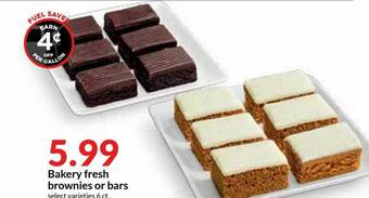 Hy-Vee Bakery Fresh Brownies Or Bars offer