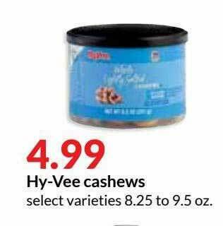 Hy-Vee Hy-Vee Cashews offer