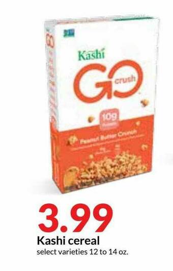 Hy-Vee Kashi Cereal offer
