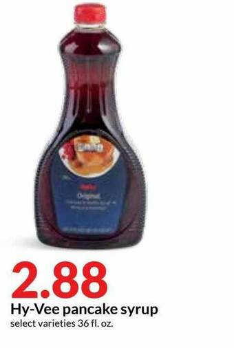 Hy-Vee Hy-Vee Pancake Syrup offer