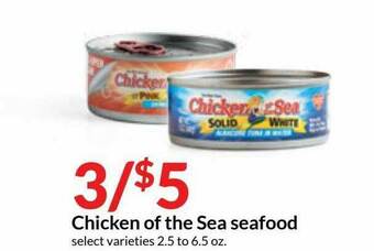 Hy-Vee Chicken Of The Sea Seafood offer