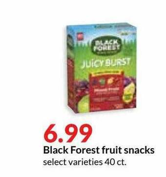 Hy-Vee Black Forest Fruit Snacks offer