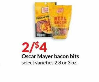 Hy-Vee Oscar Mayer Bacon Bits offer