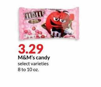 Hy-Vee M&M's Candy offer