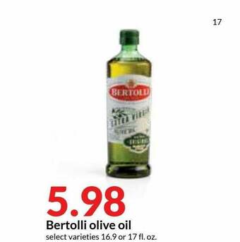 Hy-Vee Bertolli Olive Oil offer