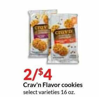 Hy-Vee Crav'n Flavor Cookies offer