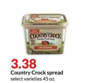 Hy-Vee Country Crock Spread offer