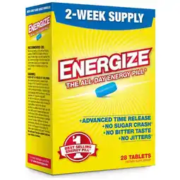 Walgreens Energize Energy Pills offer