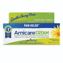 Walgreens Arnicare Cream, Homeopathic Topical Pain Relief Unscented offer