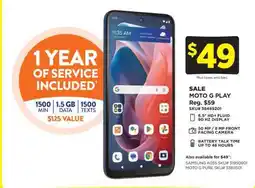 Dollar General Moto G Play offer