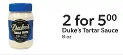 Publix Duke's Tartar TARTAR SAUCE offer