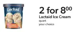 Publix Lactaid Ice Cream offer