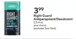 Publix Right Guard Antiperspirant/Deodorant offer