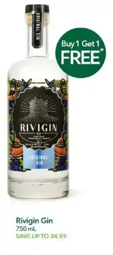 Publix Rivigin Gin offer