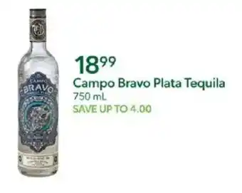 Publix Campo Bravo Plata Tequila offer