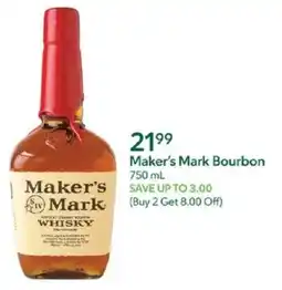 Publix Maker's Mark Bourbon offer