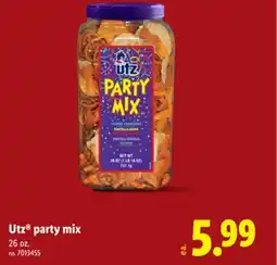Lidl Utz party mix offer