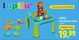 Lidl LUPILU sand & water table offer