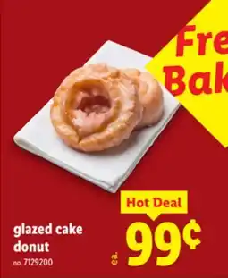 Lidl glazed cake donut offer