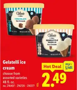 Lidl Gelatelli ice cream offer