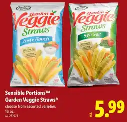 Lidl Sensible Portions Garden Veggie Straws offer