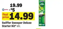 Meijer Swiffer Sweeper Deluxe Starter Kit offer
