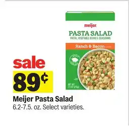 Meijer Meijer Pasta Salad offer