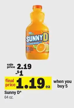 Meijer Sunny D offer