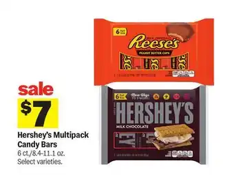 Meijer Hershey's Multipack Candy Bars offer