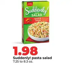 Hy-Vee Suddenly! pasta salad offer